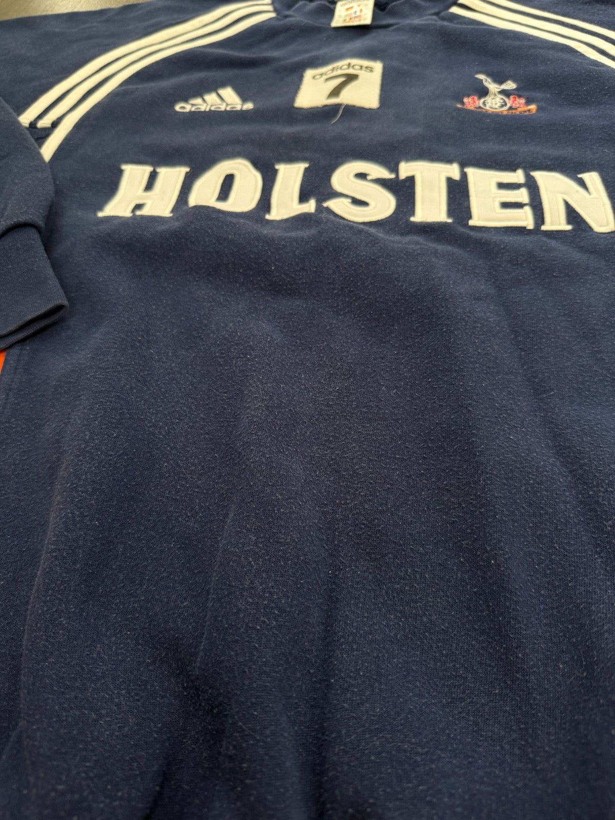 PLAYER ISSUE Adidas Tottenham Hotspur Spurs 2000/2001 Training Jumper Sweatshirt3