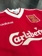 Original Adidas Liverpool 1995/1996 Home Shirt Mens Medium M3