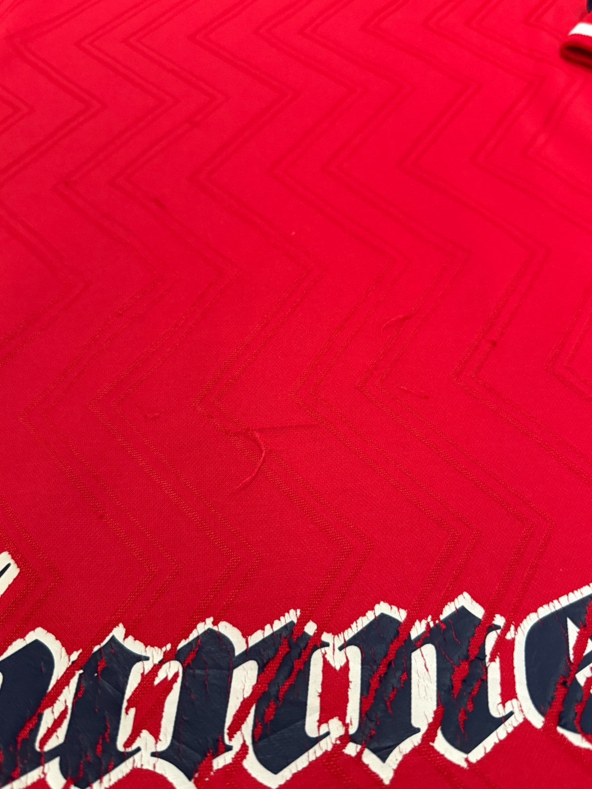 Original Nike Arsenal 1996/1997 Long Sleeve Home Shirt Mens XXL 2XL9