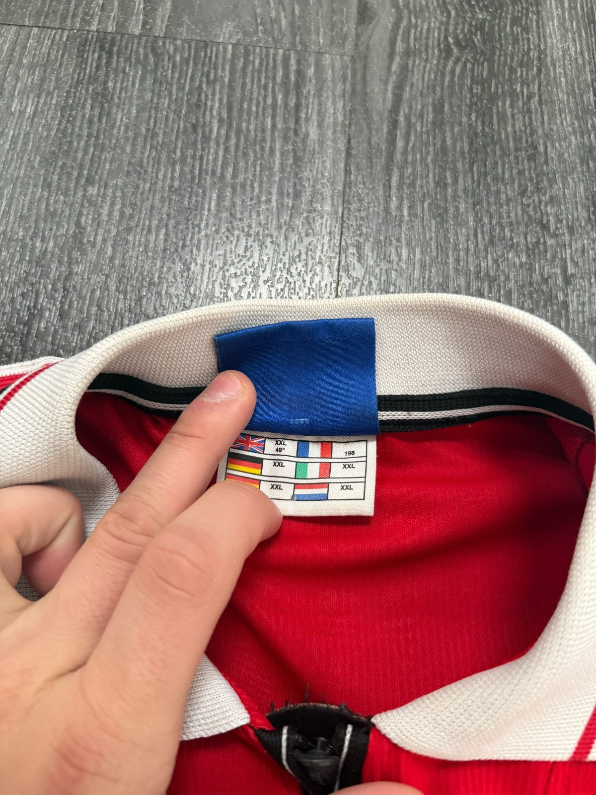 Original Umbro Manchester United 1998/1999 Home Shirt Mens XXL 2XL3