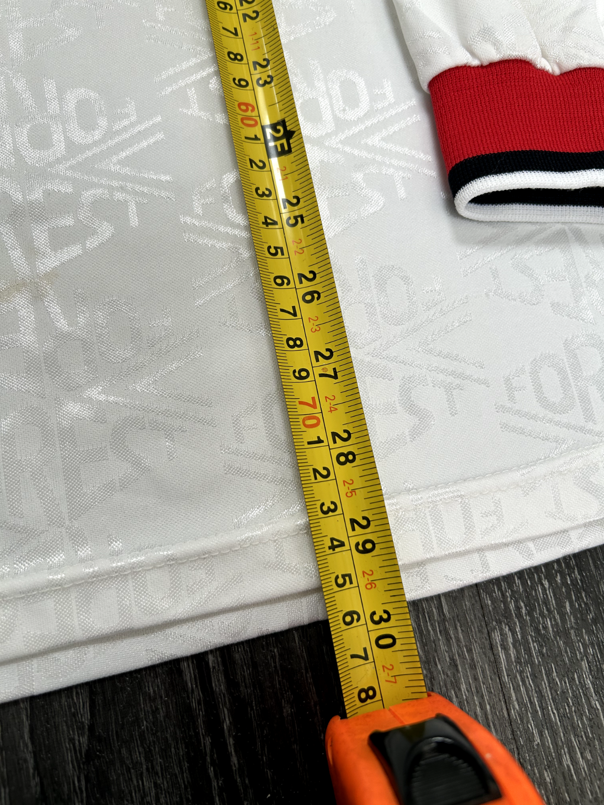 Authentic Umbro Nottingham Forest 1991/1992 Away Shirt Long Sleeve Mens Large14