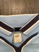 Original PUMA Leeds United 1999/2000 Long Sleeve Away Shirt WOODGATE 6 Mens M4