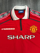 Original Umbro Manchester United 1998/1999 Home Shirt GIGGS 11 Mens Extra Large3