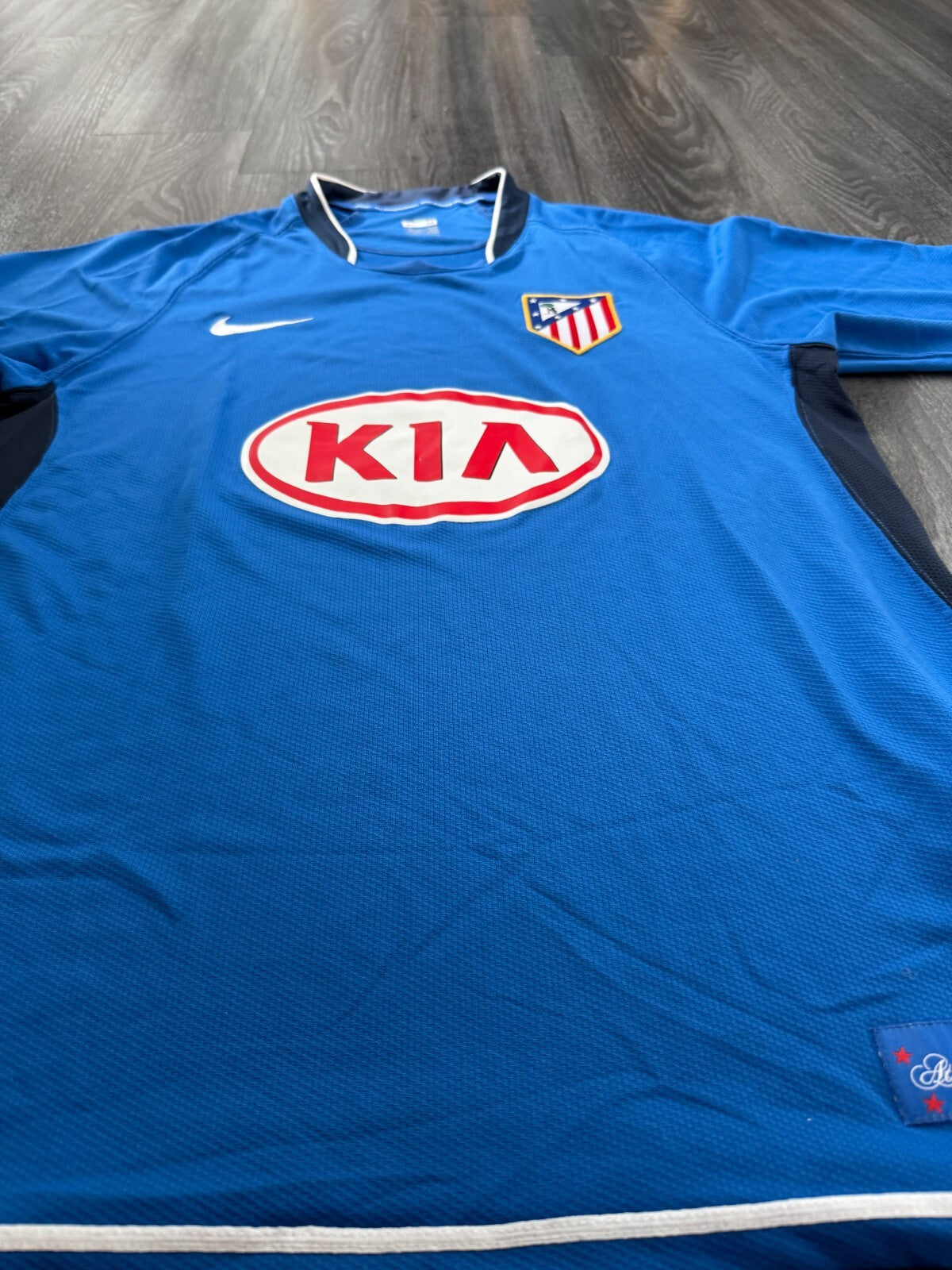 Original Authentic Nike Atletico Madrid 2007/2008 Away Shirt Mens Medium7