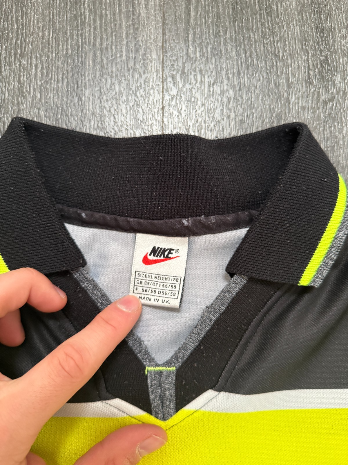 Original Nike Borussia Dortmund BVB 1997/1998 Home Shirt Mens Extra Large XL2