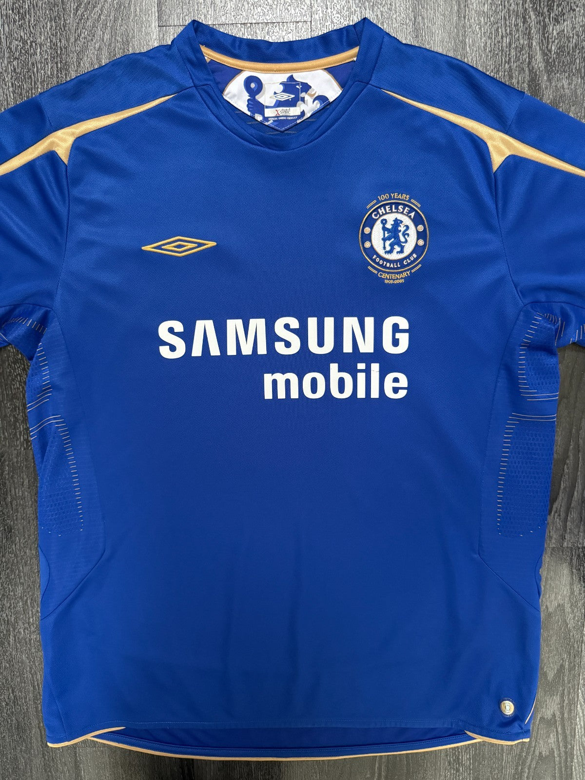 Original Umbro Chelsea 2005/2006 Home Shirt Mens Extra Large XL0