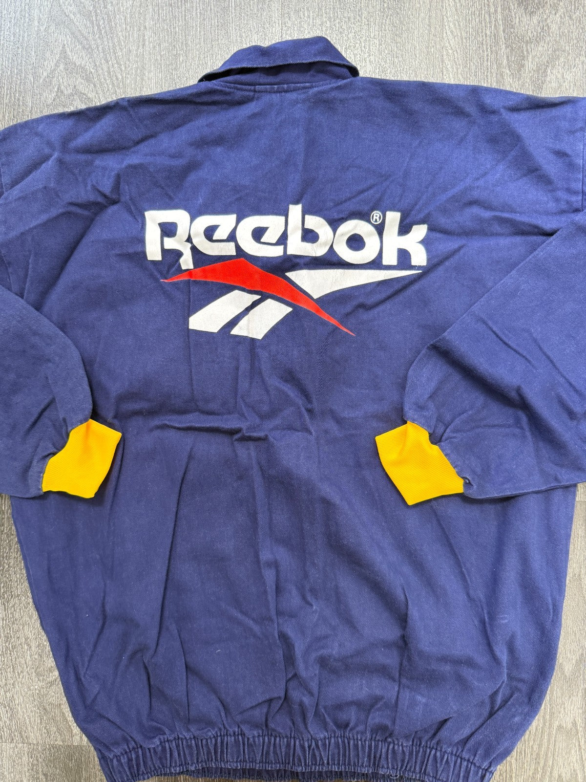 Original Authentic Reebok Bolton Wanderers 1993/1995 Drill Top Jacket Mens Small11