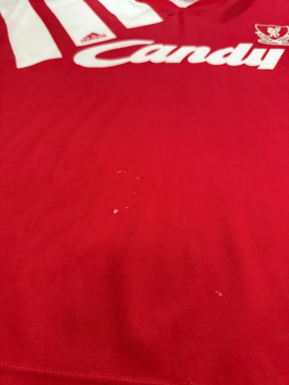 Original Adidas Liverpool 1991/1992 Home Shirt Mens Extra Large XL5