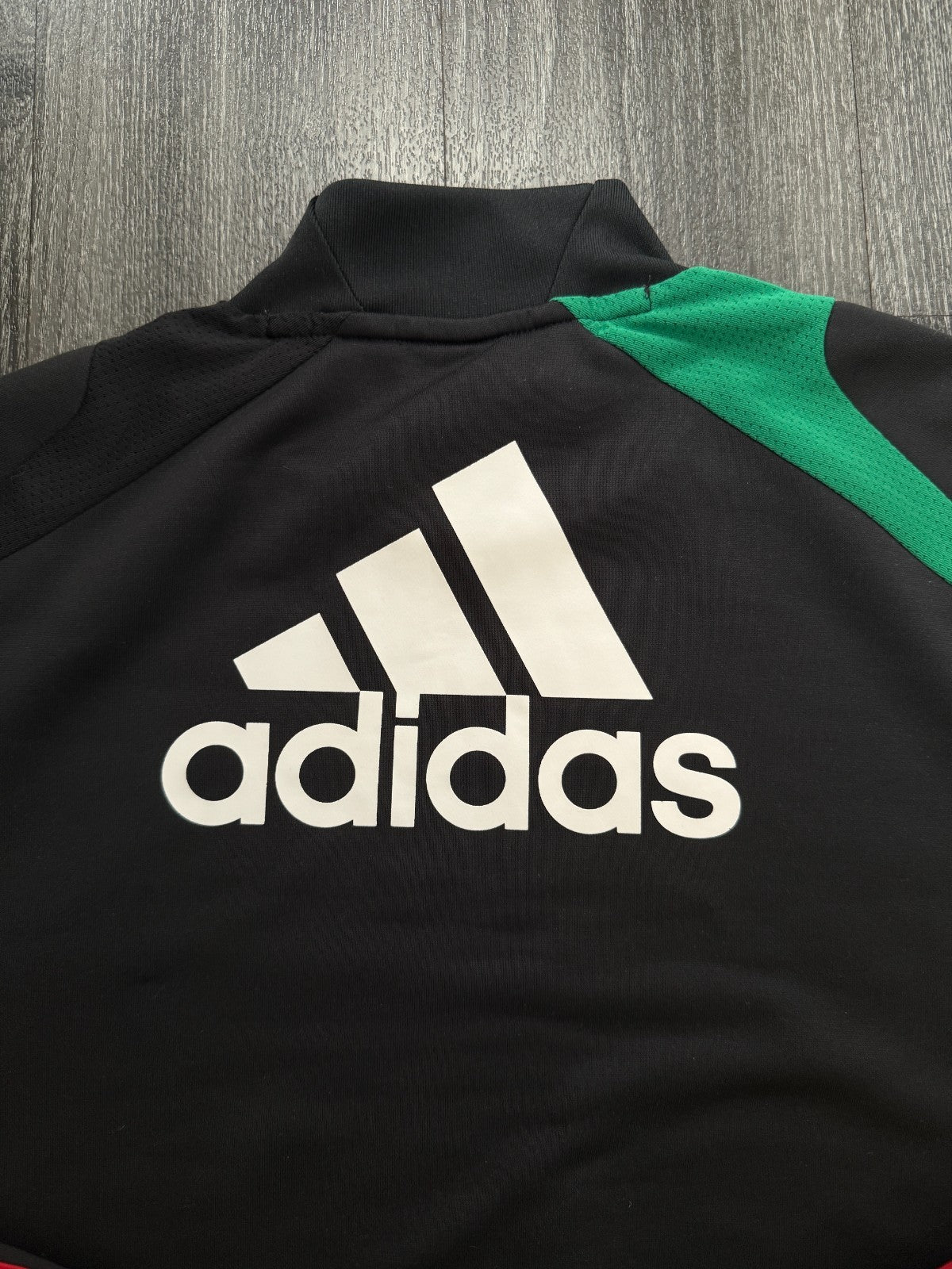 Original PLAYER ISSUE Adidas AC Milan 2012/2013 Training Drill Top Mens Medium8