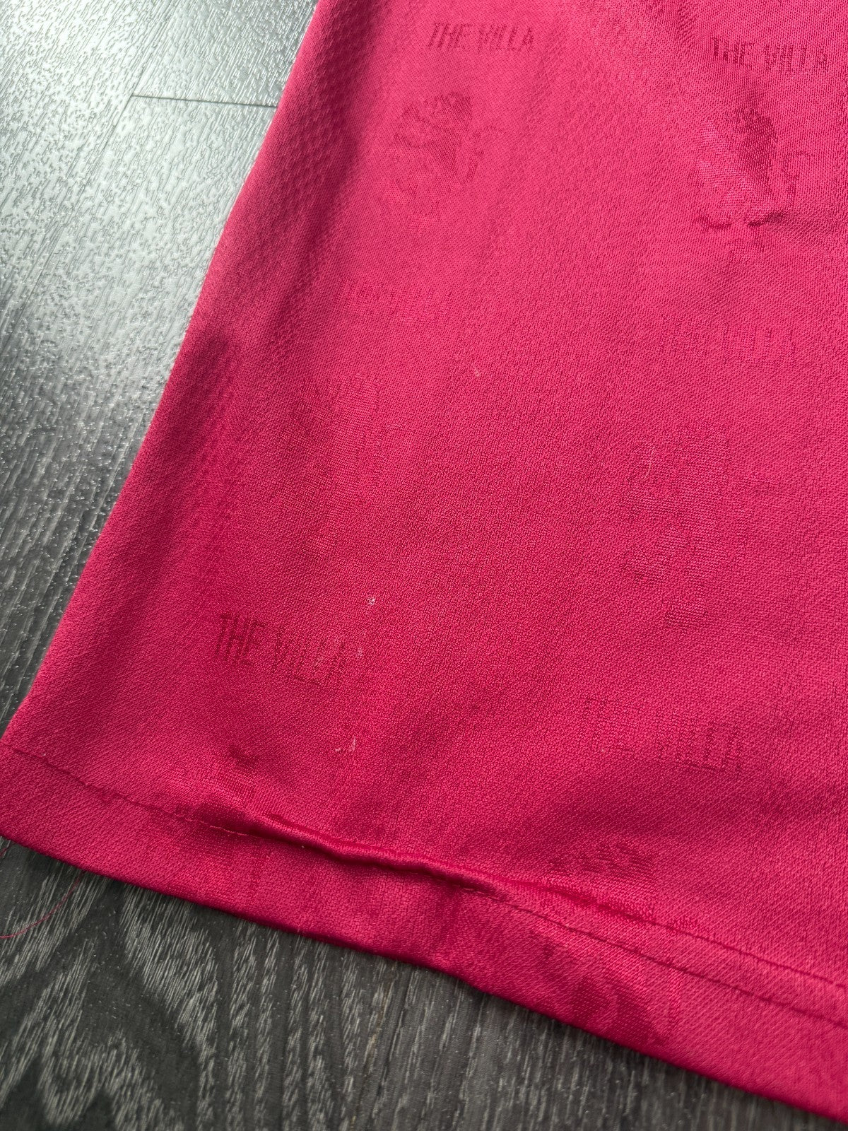 Original Authentic Reebok Aston Villa 1995/1996 Home Shirt Mens Medium7