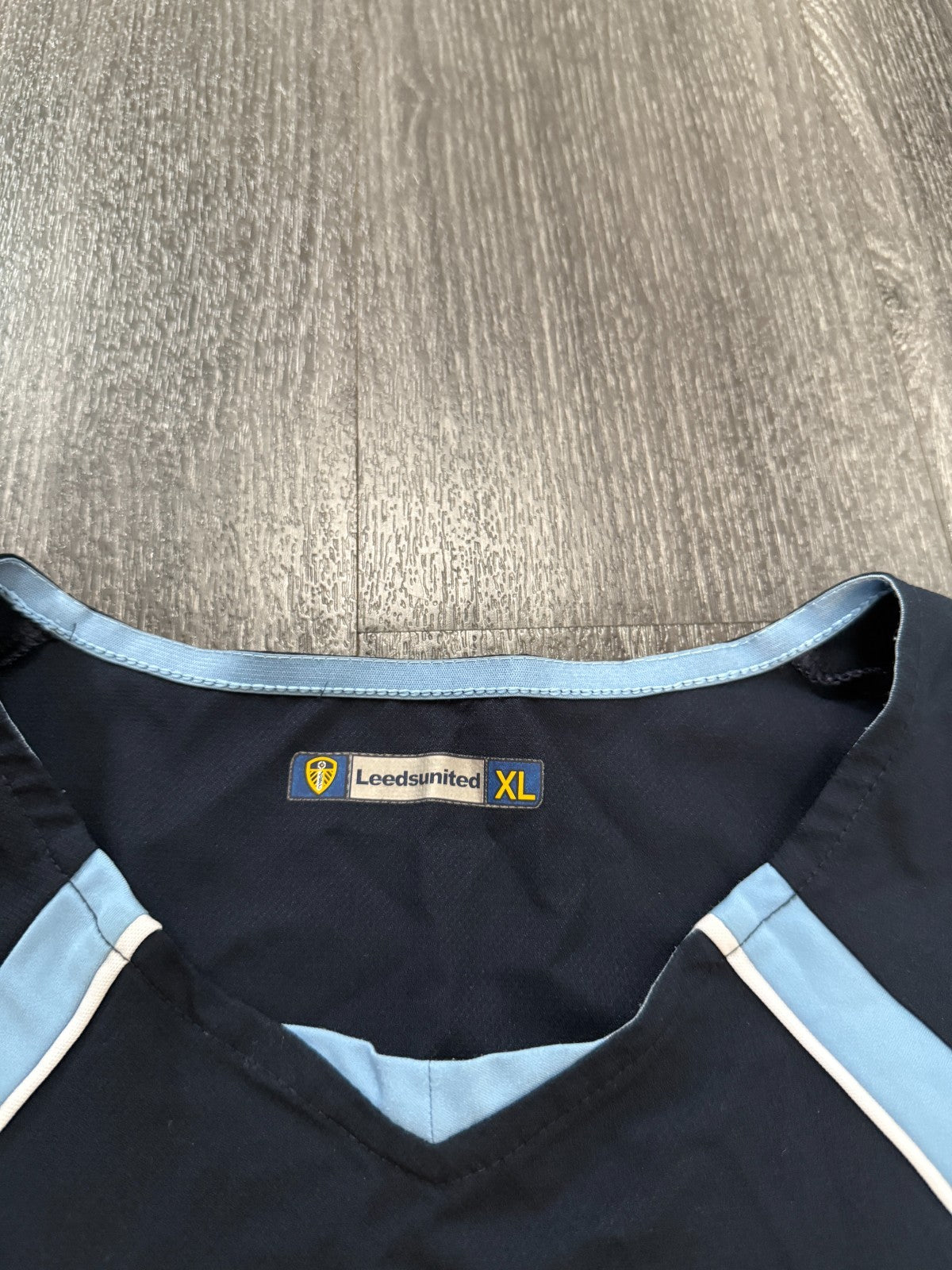 Original Authentic Admiral Leeds United 2005/2006 Away Shirt Mens Extra Large2