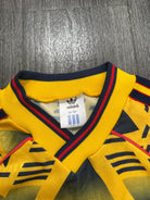 Original Adidas Arsenal 1990/1991 Bruised Banana Away Shirt Youth Large2