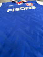 Original Umbro Ipswich 1992/1993 Home Shirt Mens Extra Large XL5