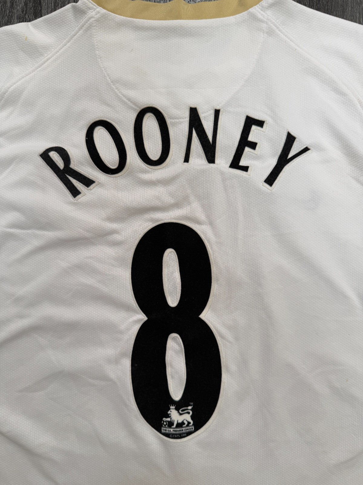 Original Nike Manchester United 2006/2007 Away Shirt ROONEY 8 Mens Large1