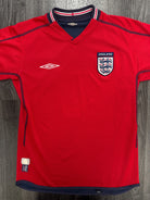 Original Umbro England 2002 Away Shirt Mens Small S0