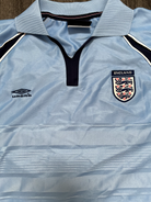 Original Authentic Umbro England 2000/2001 Training Shirt Mens Large1