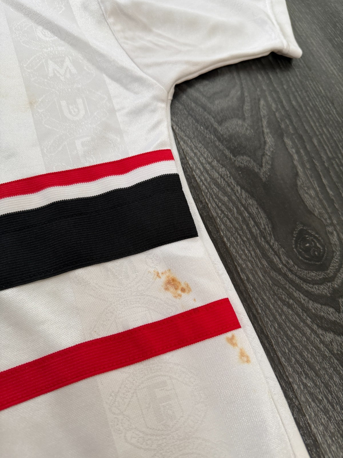 Original Authentic Umbro Manchester United 1997/1998 Away Shirt Mens XXL 2XL3