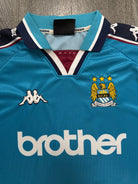 Original Kappa Manchester City 1997/1998 Home Shirt Mens XXL 2XL1