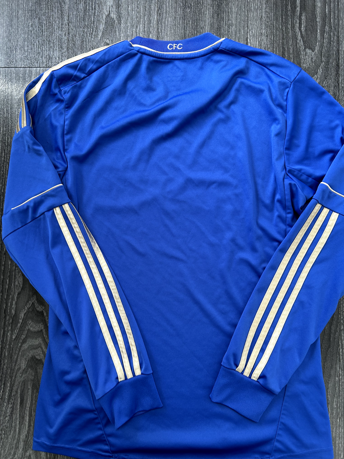 Original Authentic Adidas Chelsea 2012/2013 Long Sleeves Home Shirt Mens Medium11