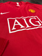 Nike Manchester United 2007/2008 Long Sleeve Home Shirt Mens XXL 2XL3