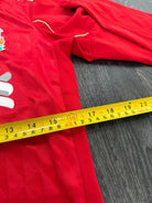 PLAYER ISSUE Original Adidas Liverpool 2010/2011 Long Sleeve Home Shirt Mens M8