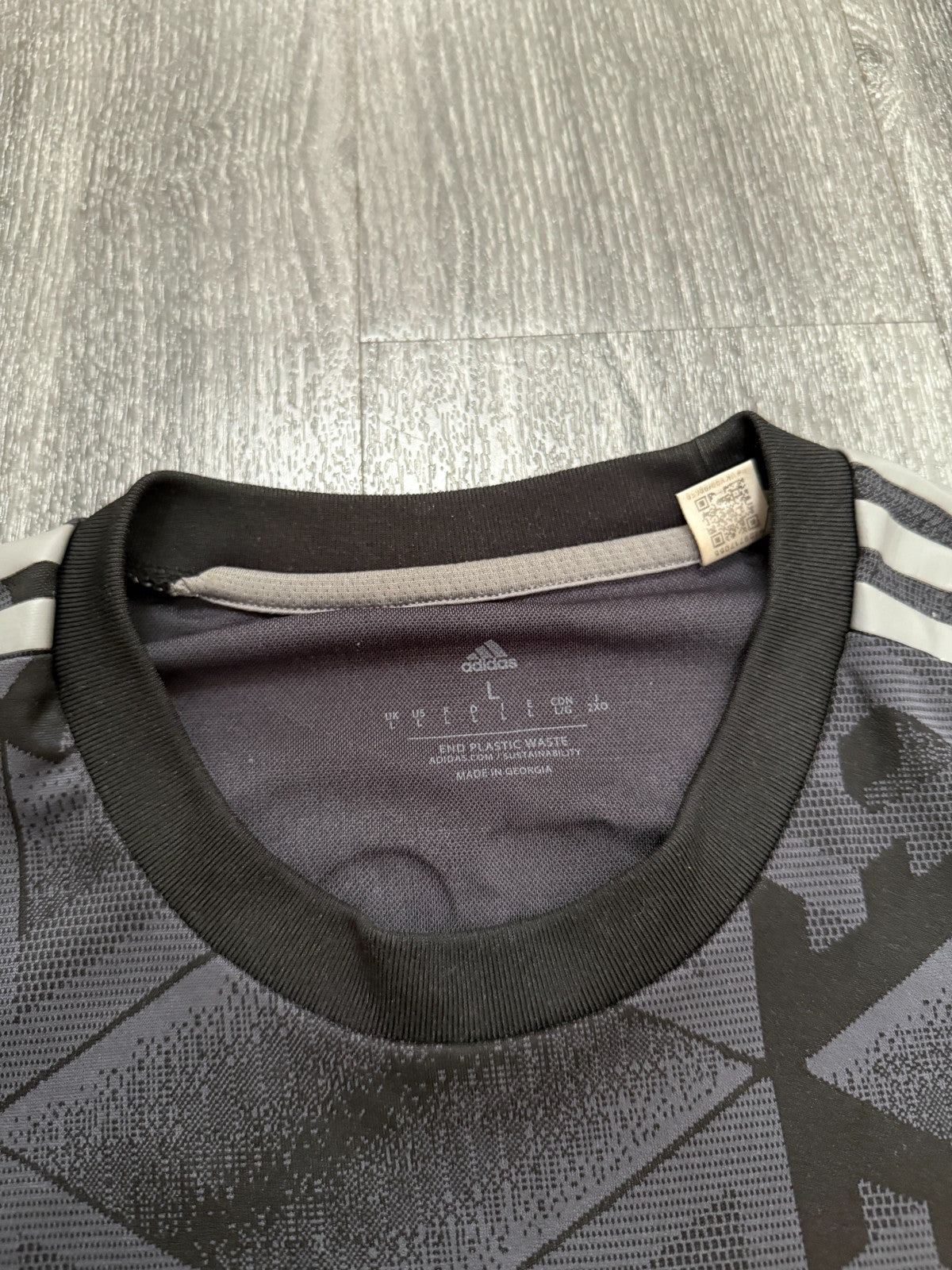 PLAYER ISSUE Original Adidas Arsenal 2022/2023 Away Shirt JESUS 9 Mens Large4