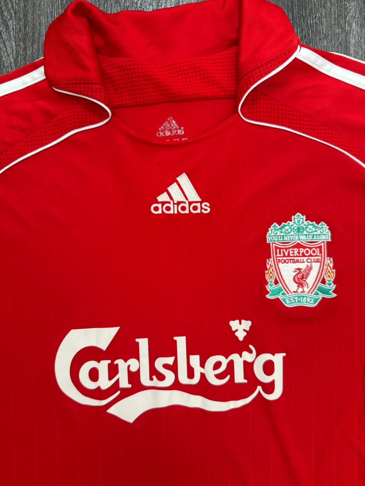 Original Adidas Liverpool 2006/2007 Home Shirt Mens Medium1