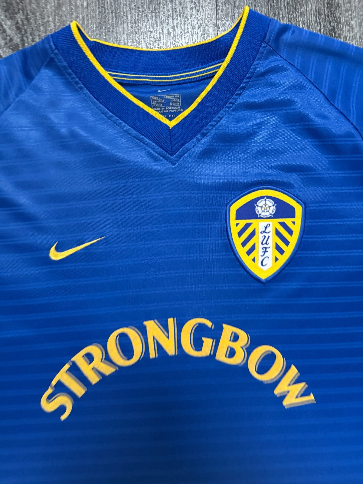 Original Nike Leeds United 2001/2002 Third Shirt Mens Large L2