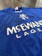 Original Authentic Adidas Rangers 1994/1995 Home Shirt Mens Extra Large3