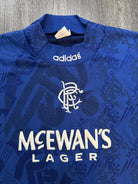 Original Authentic Adidas Rangers 1994/1995 Home Shirt Mens Extra Large1