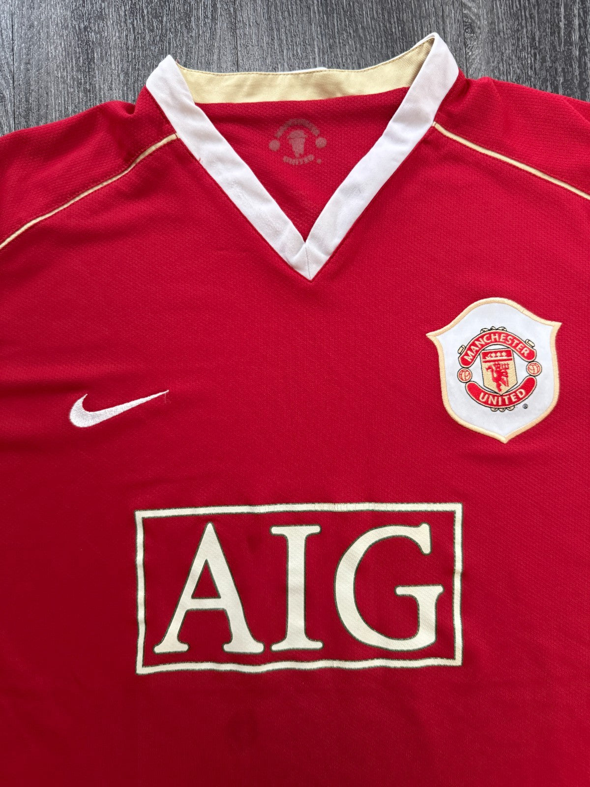 Original Nike Manchester United 2006/2007 Home Shirt Mens 3XL XXXL1