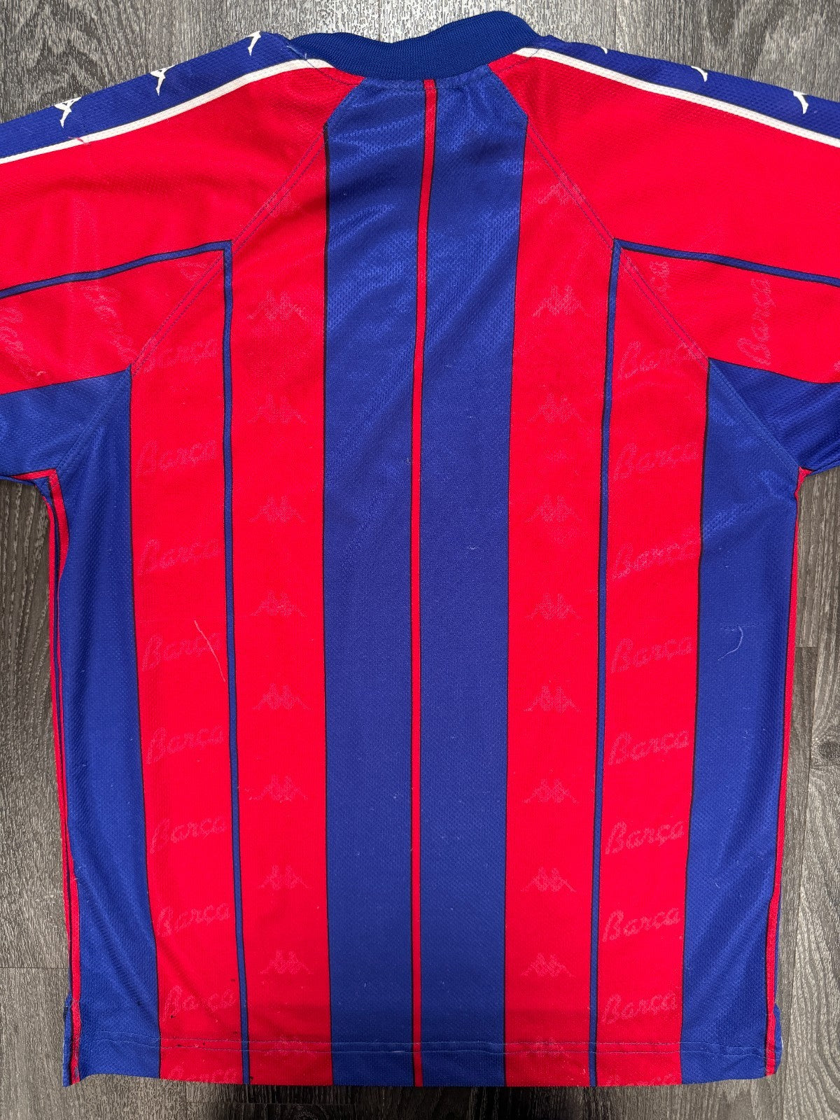 Original Kappa Barcelona 1997/1998 Home Shirt Mens Medium M8
