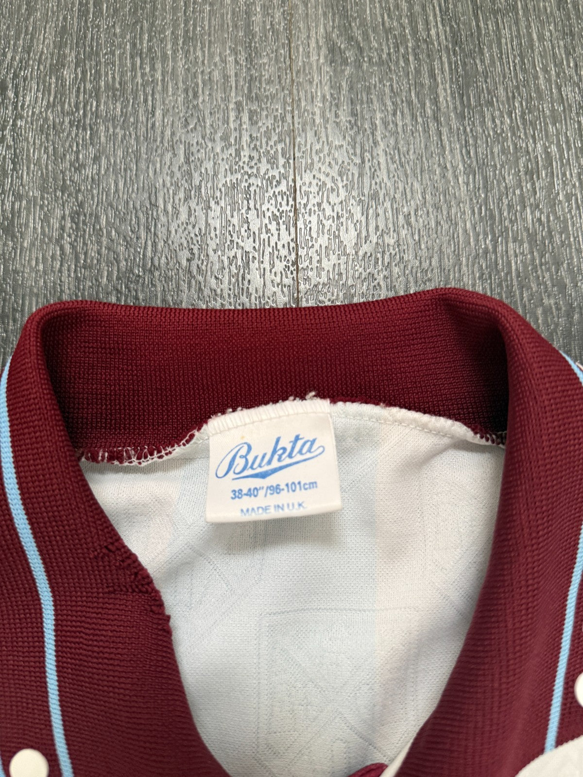 Original Bukta West Ham United 1992/1993 Away Shirt Mens Medium M2