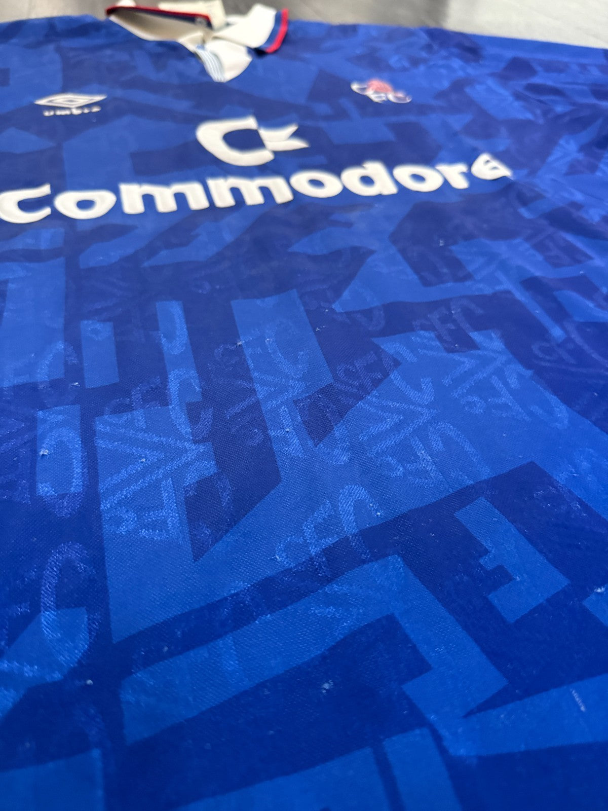 Original Authentic Umbro Chelsea 1991/1992 Home Shirt Mens LArge6