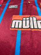 Original Authentic Asics Aston Villa 1993/1994 Home Shirt Mens Medium4