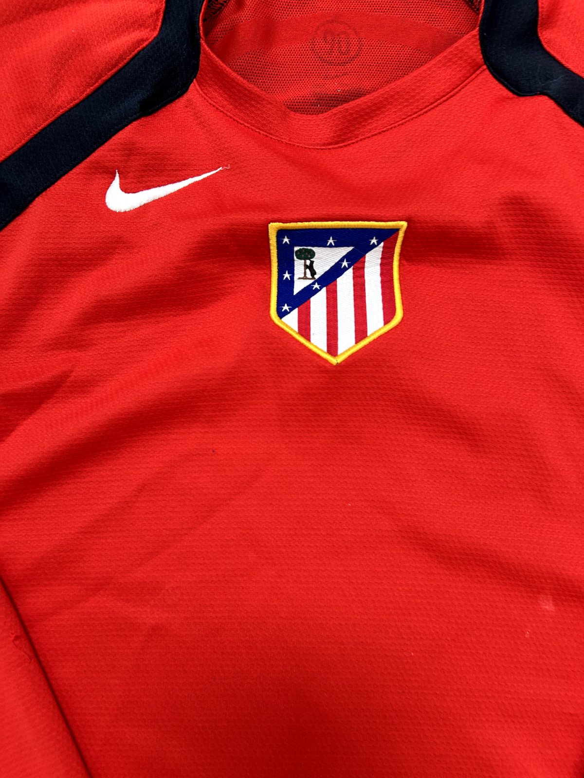 Original Authentic Nike Atletico Madrid 2005/2006 Training Shirt Jumper Mens M1