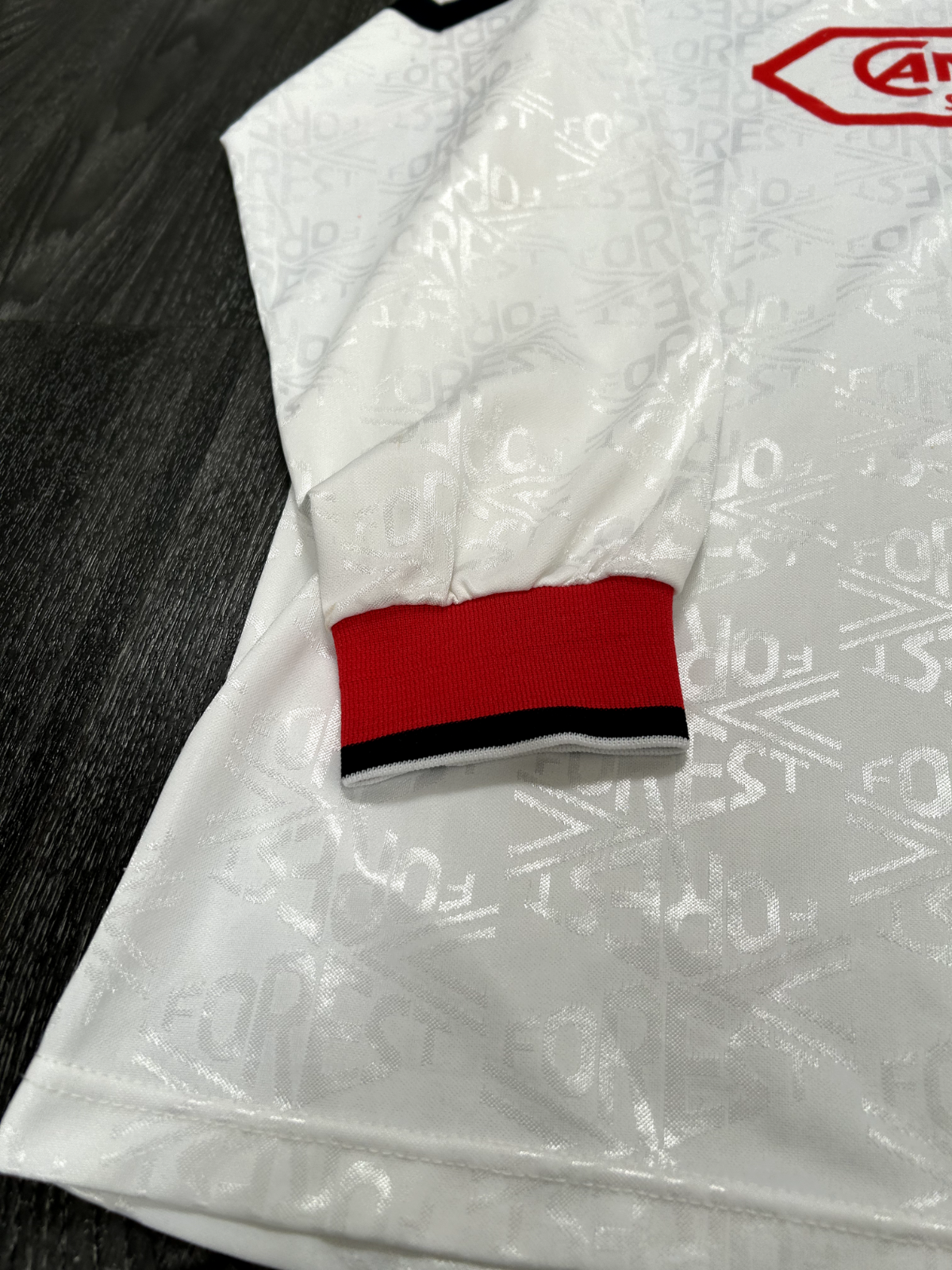 Authentic Umbro Nottingham Forest 1991/1992 Away Shirt Long Sleeve Mens Large7