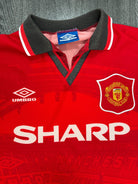 Original Umbro Manchester United 1994/1995 Home Shirt Mens Large1