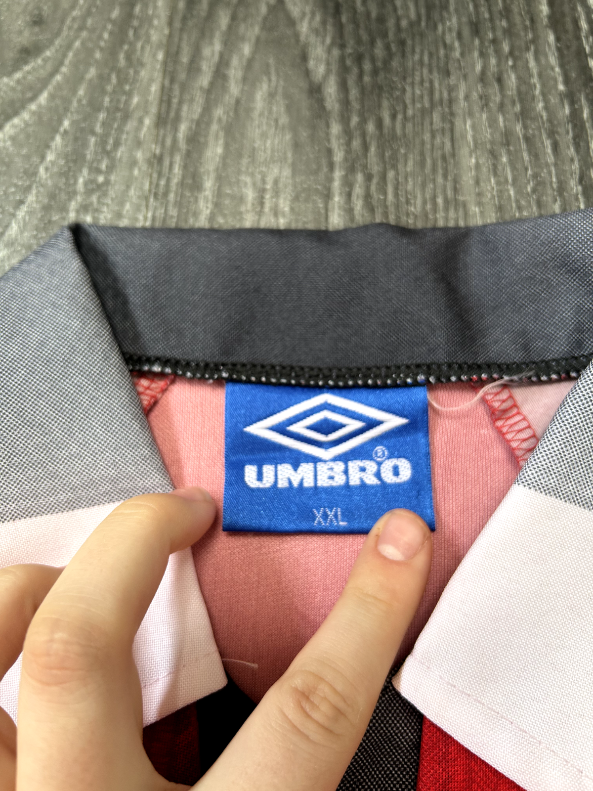 Original Authentic Umbro Manchester United 1996/1997 Home Shirt Mens XXL 2XL6