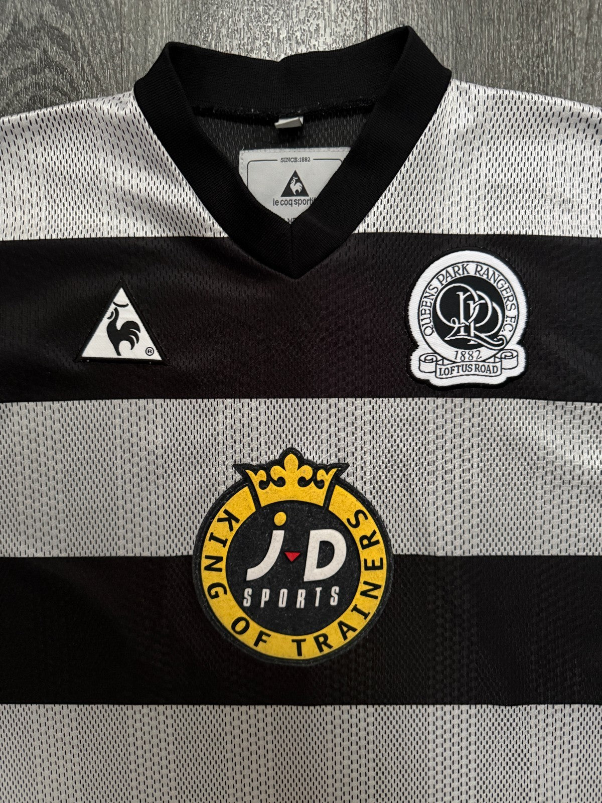 Le Coq Sportif Queens Park Rangers 2001/2002 Away Shirt FORBES 17 Mens XL2