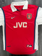 Original Nike Arsenal 1998/1999 Home Shirt ADAMS 6 Mens Small3