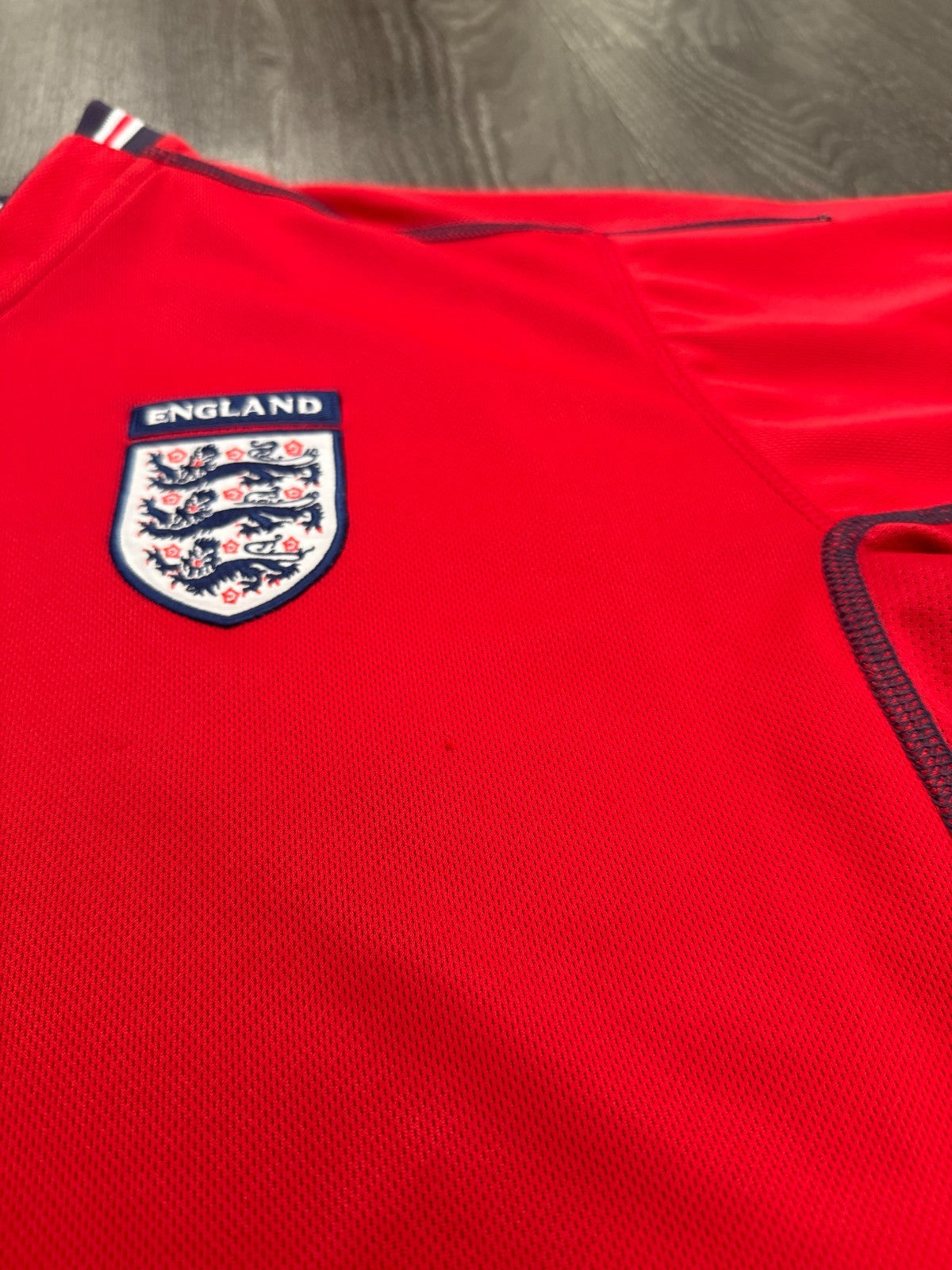 Original Umbro England 2002 Away Shirt Mens Extra Large3