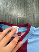 Original Authentic Reebok Aston Villa 1999/2000 Home Shirt Mens Large2