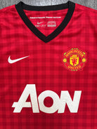 Original Nike Manchester United 2012/2013 Home Shirt Mens Small S1