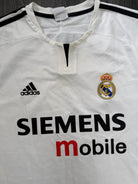 Original Authentic Adidas Real Madrid 2003/2004 Home Shirt Mens Large1