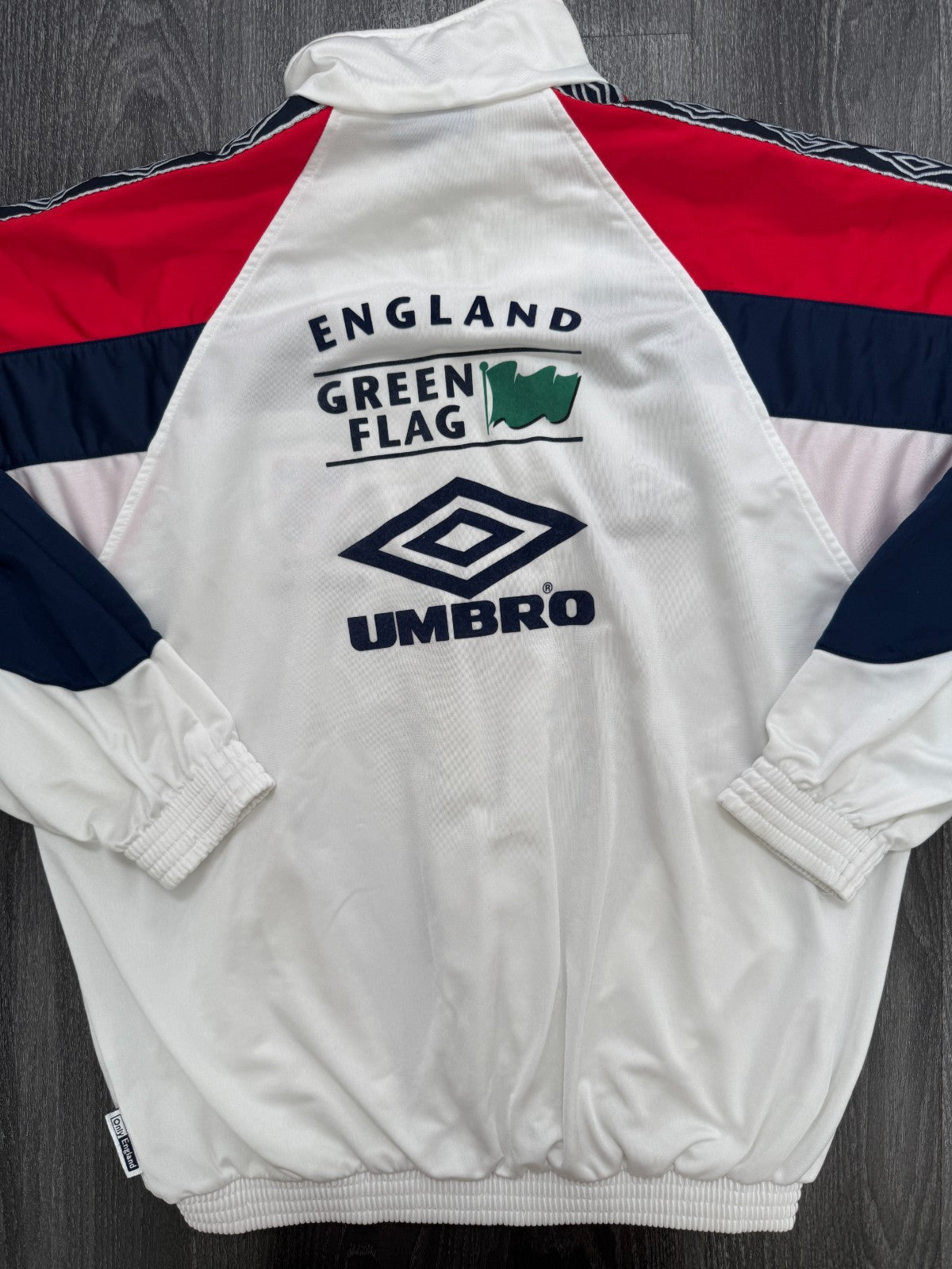 Original Umbro England 1998/1999 Track Jacket Mens Large10