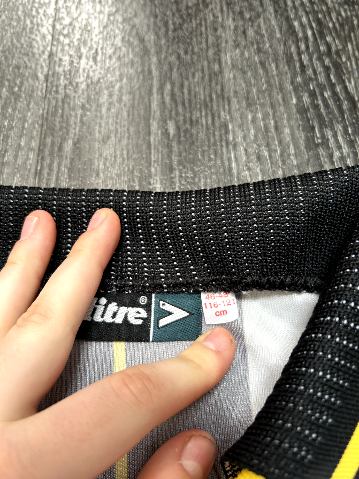 Original Authentic Mitre Notts County 1996/1997 Home Shirt Mens Medium6