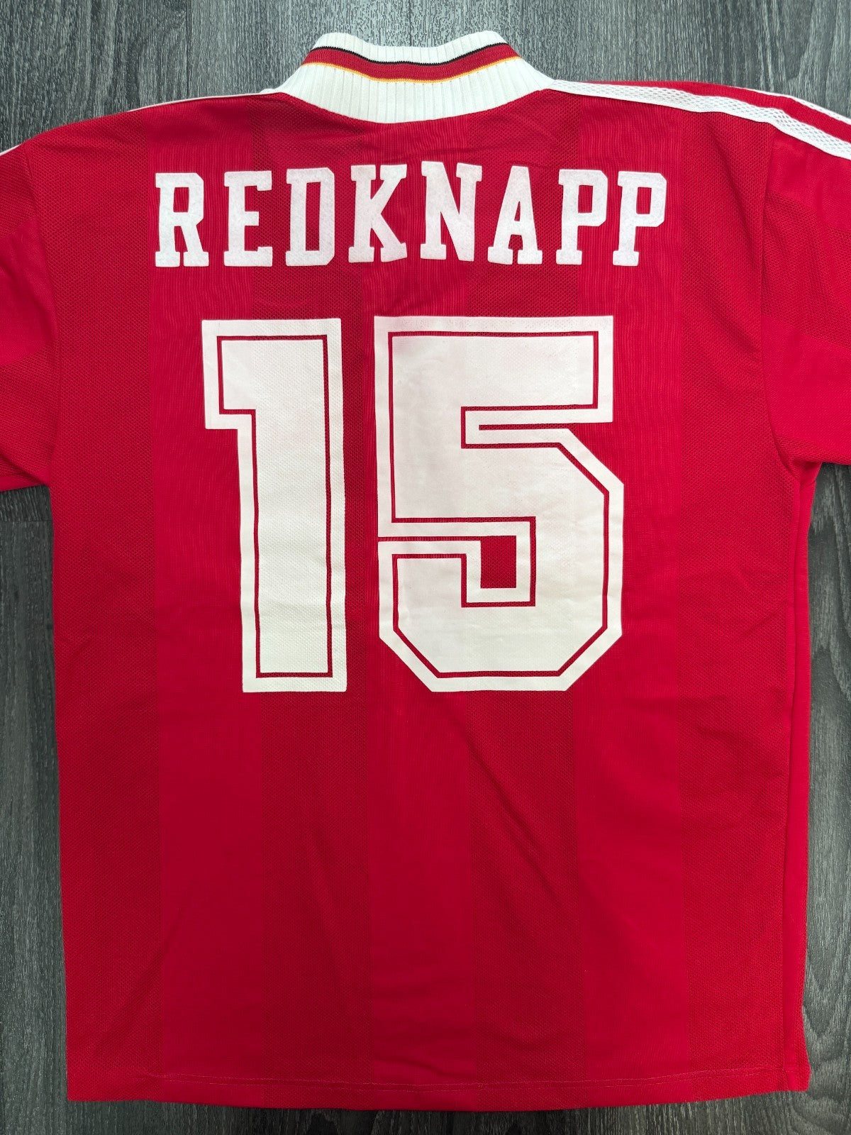 Original Adidas Liverpool 1995/1996 Home Shirt REDKNAPP 15 Mens Medium M0