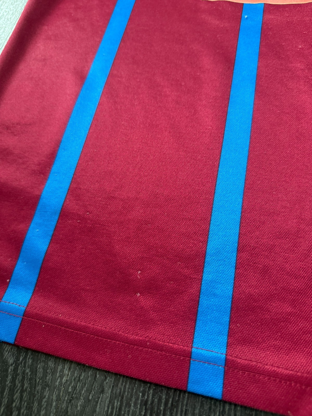 Original Authentic Asics Aston Villa 1993/1994 Home Shirt Mens Medium3