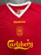 Original Reebok Liverpool 2002/2003 European Home Shirt Mens Large L1